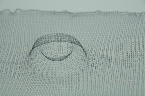 Thermally activated 3D textile with shape memory